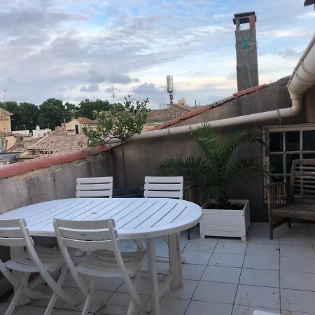 Terrasse Tropezienne Centre Appartement